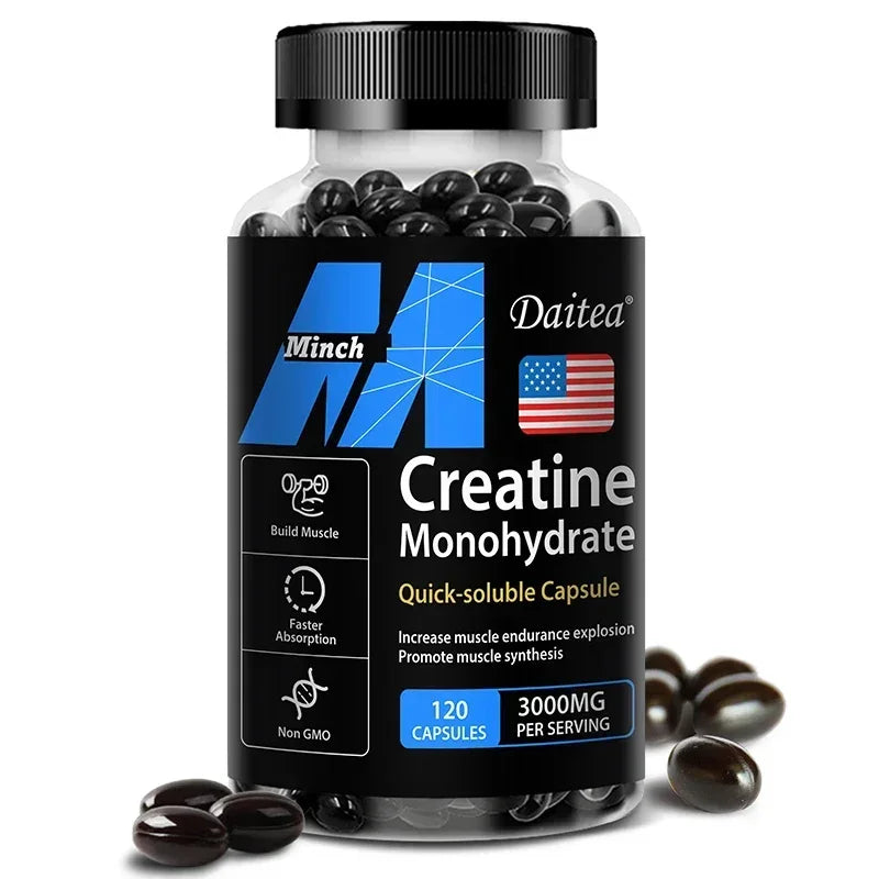 Kapsule dodatka kreatin monohidratu