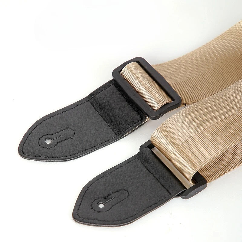 Solid-Colour Guitar Strap, Colour Options