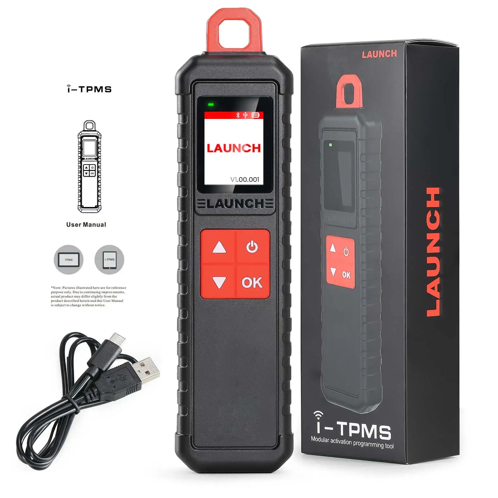 LAUNCH i-TPMS Handheld TPMS Tool for 315/433MHz Sensors