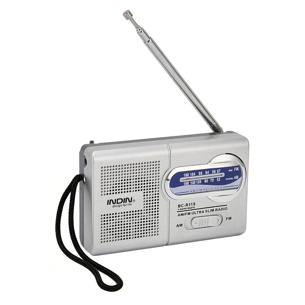 Φορητό Ραδιόφωνο AM/FM με θύρα ακουστικών