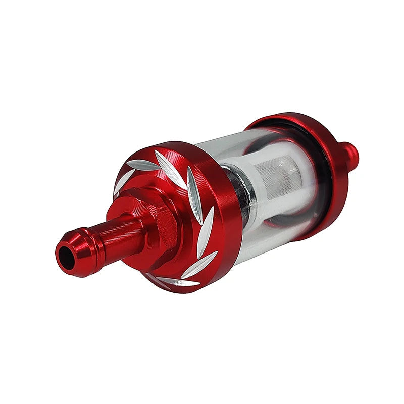 8mm CNC Motorcycle Gas Fuel Gasoline Oil Filter Moto Accessories For ATV Pit Bike Car Motorcycle Oil Cup Universal Accessories