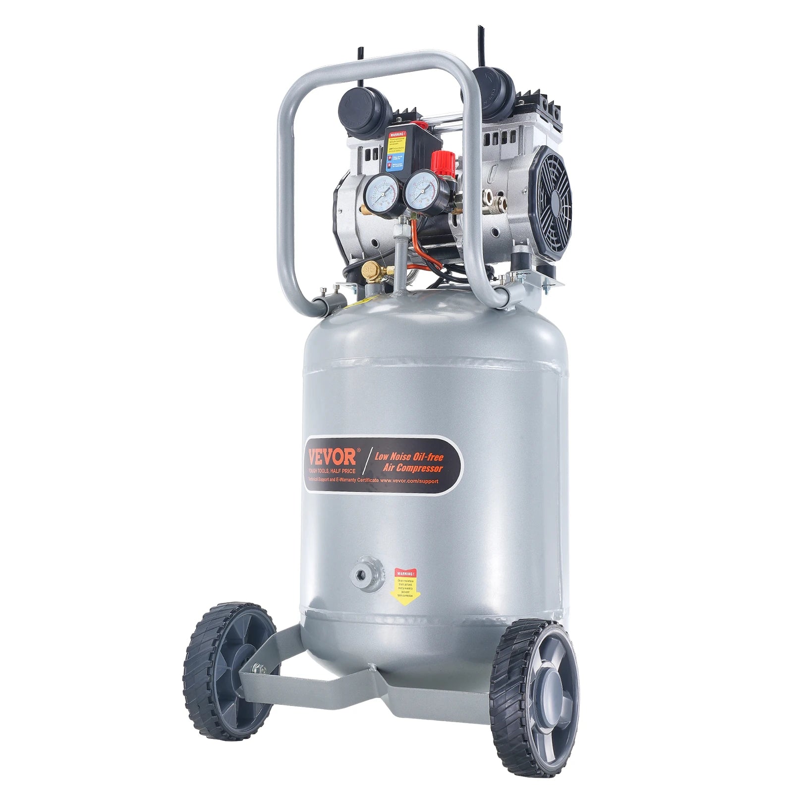 Bezolejový vzduchový kompresor 13 galonů, 2 HP, 125 PSI pro použití v garáži