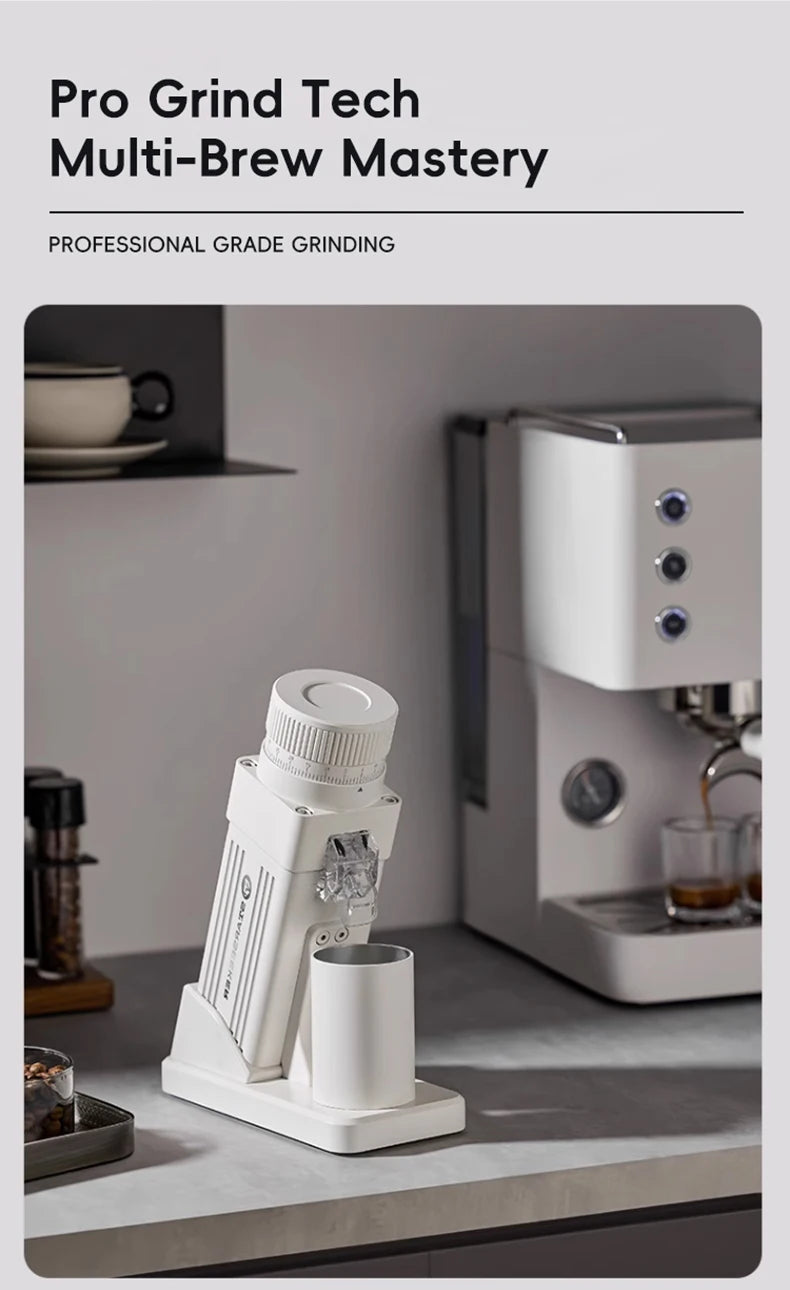 STARSEEKER E55Pro Macinacaffè Elettrico con Macine in Titanio da 55MM