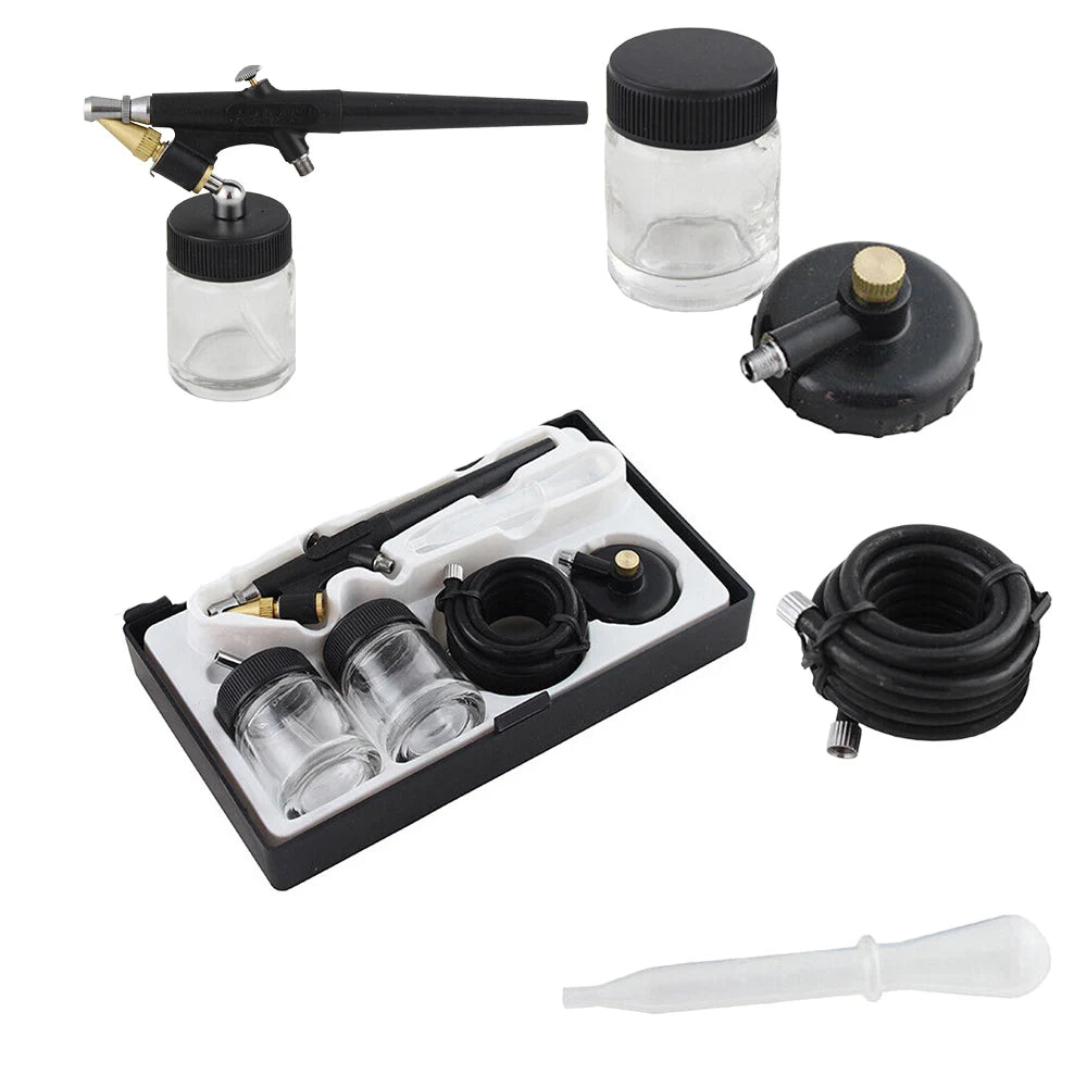 Single-Action Airbrush Kit 0.8 mm with 22 cc Cup and Hose