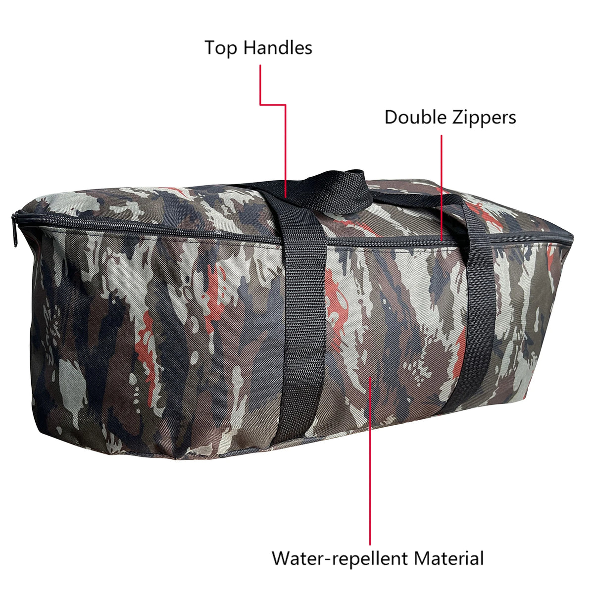 Bolsa impermeable para transportar un barco cebador
