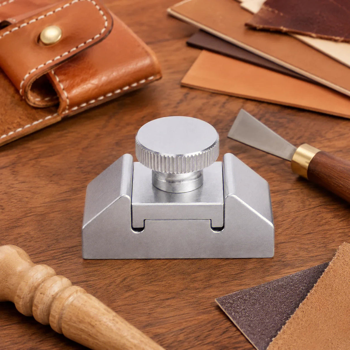 Leather Edge Sanding Holder — D01/D02