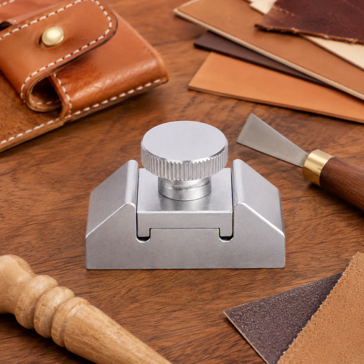 Leather Edge Sanding Holder — D01/D02