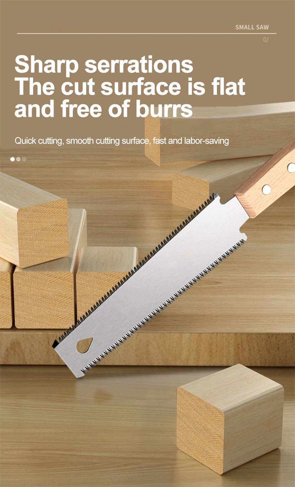 Japanese-Style Woodworking Pull Saw - Blade Options
