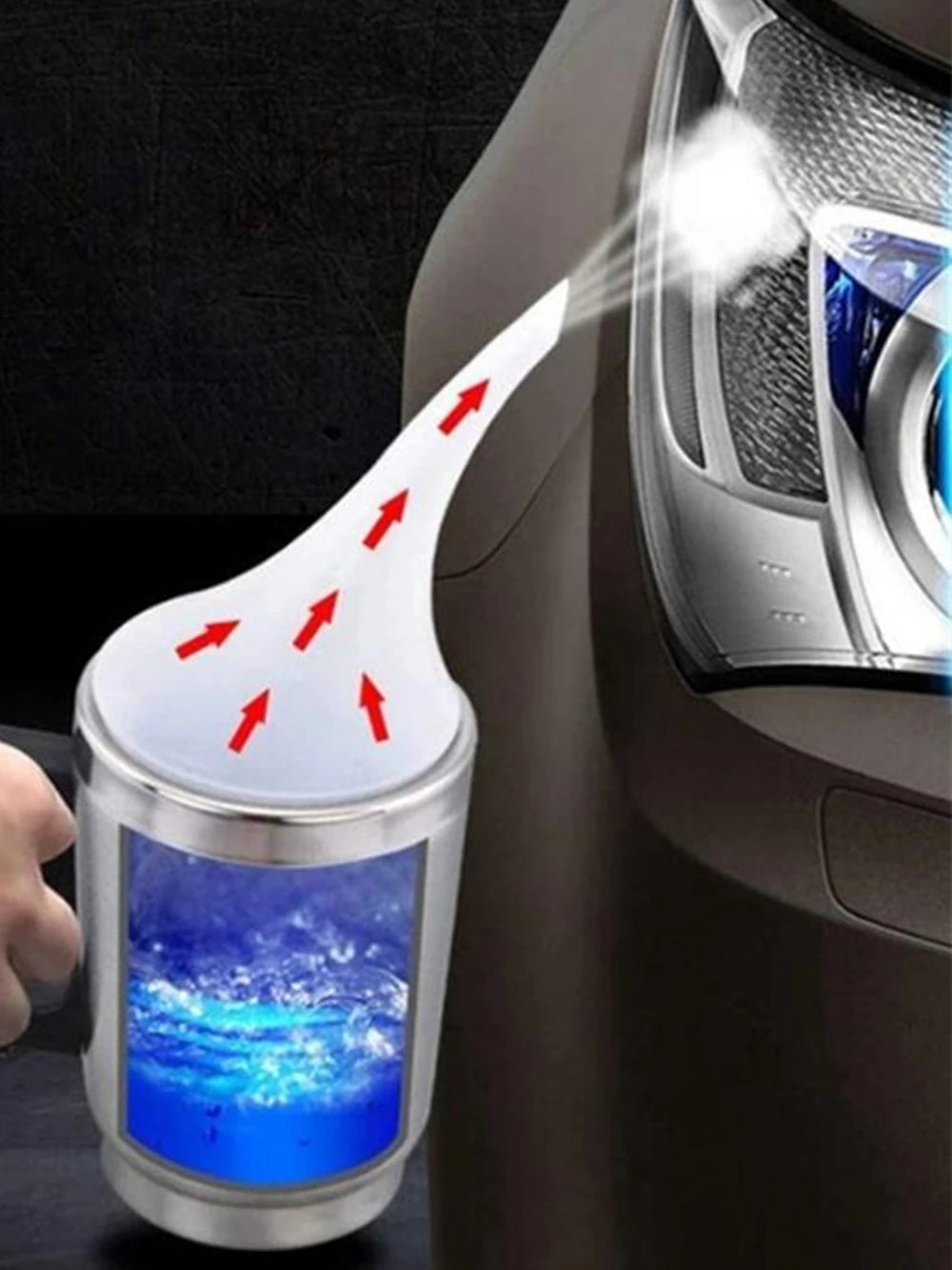 Headlight Polishing Set Auto Headlight Renovator Light Restoration Clean Car 300ml Polish Spotlights Headlights Renovation Kit