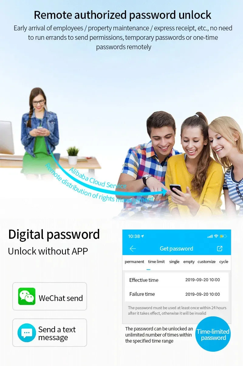 TTlock H3 Fingerprint Door Access Control System