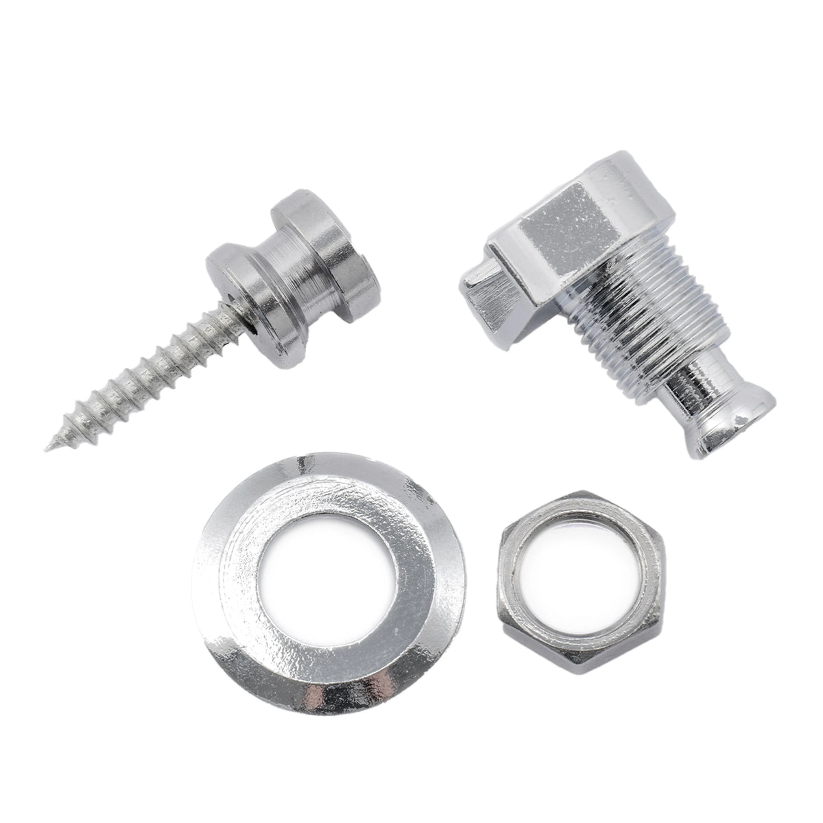M182-2P Gurtverriegelungen für Gitarre und Bass, 2er-Set