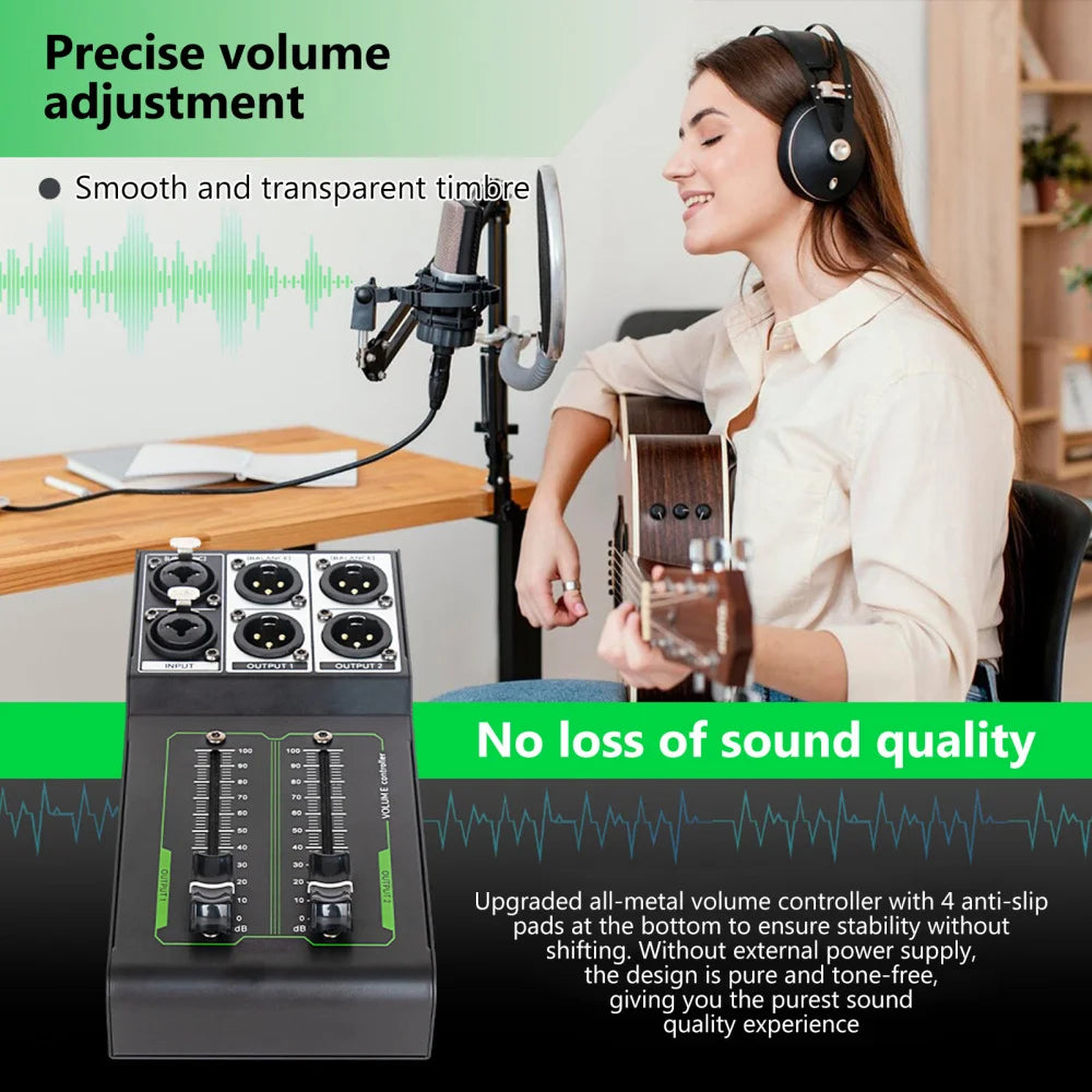 Controller passivo del volume monitor stereo - XLR