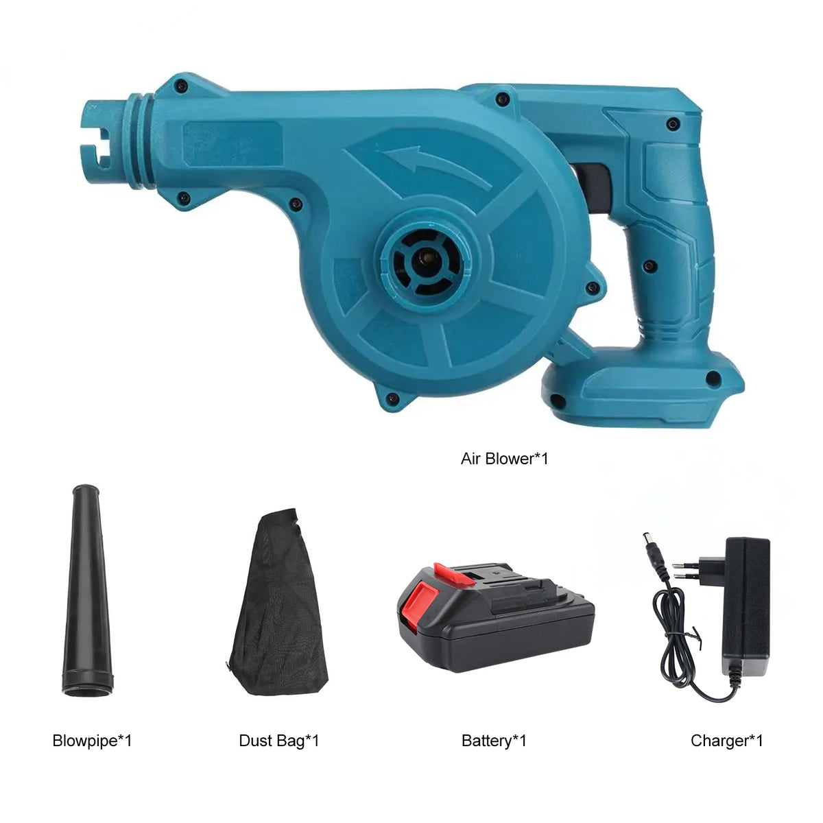 Cordless Blower and Vacuum - Battery Options