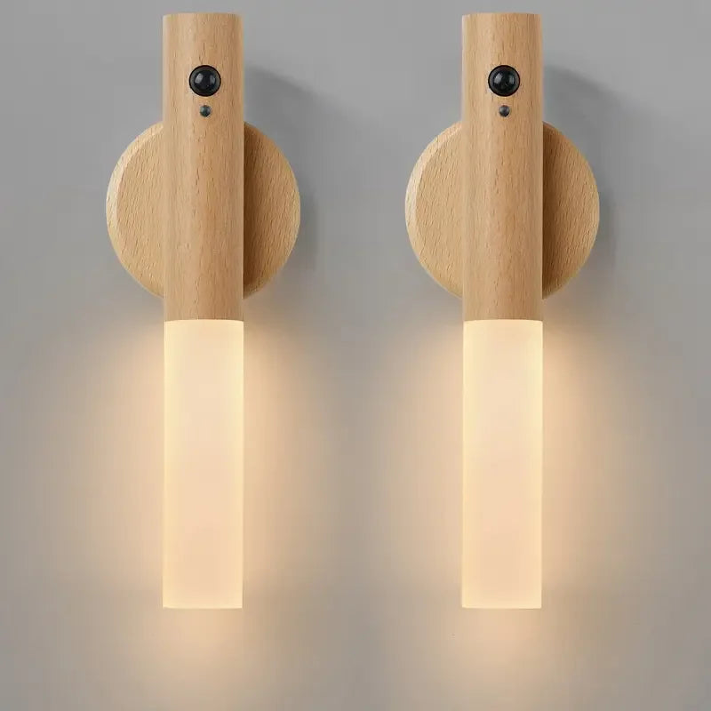 Rechargeable Magnetic Motion-Sensor Wall Light