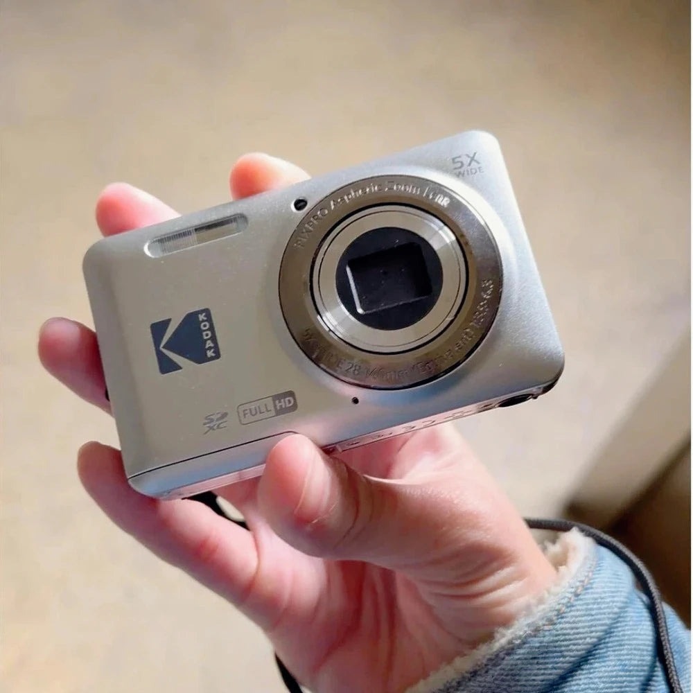 16MP Compact Digital Camera with 5X Optical Zoom and 1080P Video