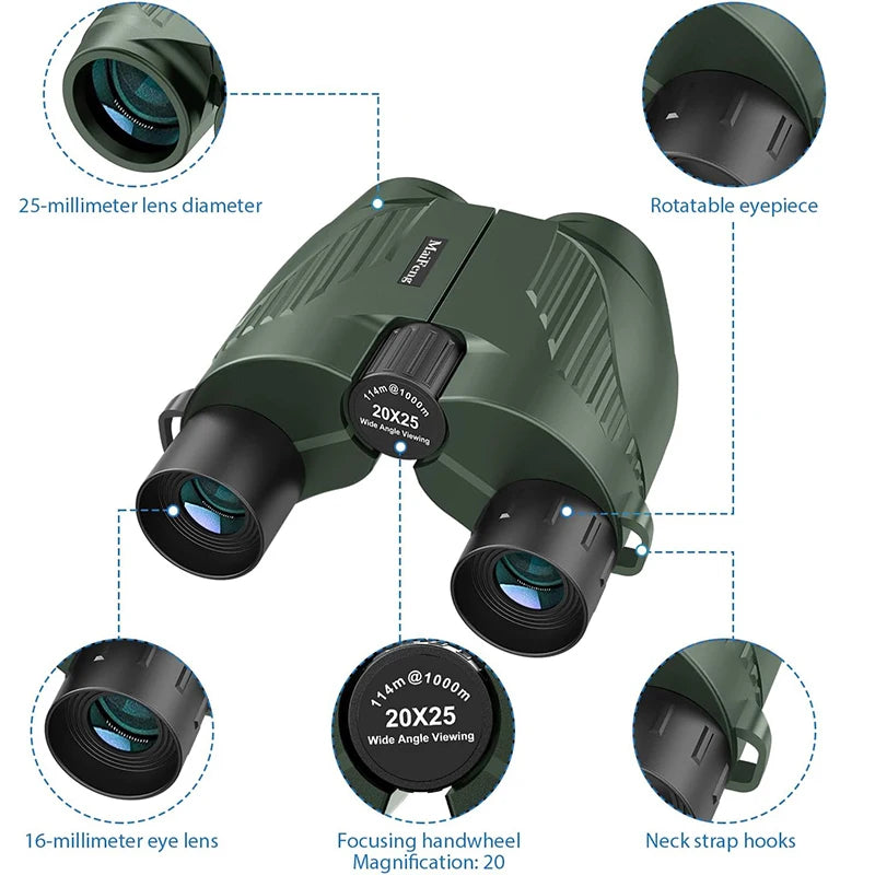 Binoculares compactos MF2025