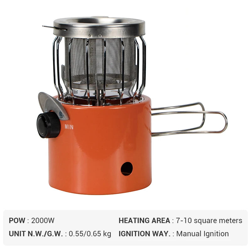 WESTTUNE Outdoor Gas Stove for Cooking and Heating