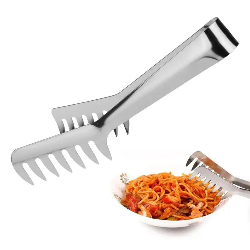 Stainless-Steel Pasta Serving Tongs