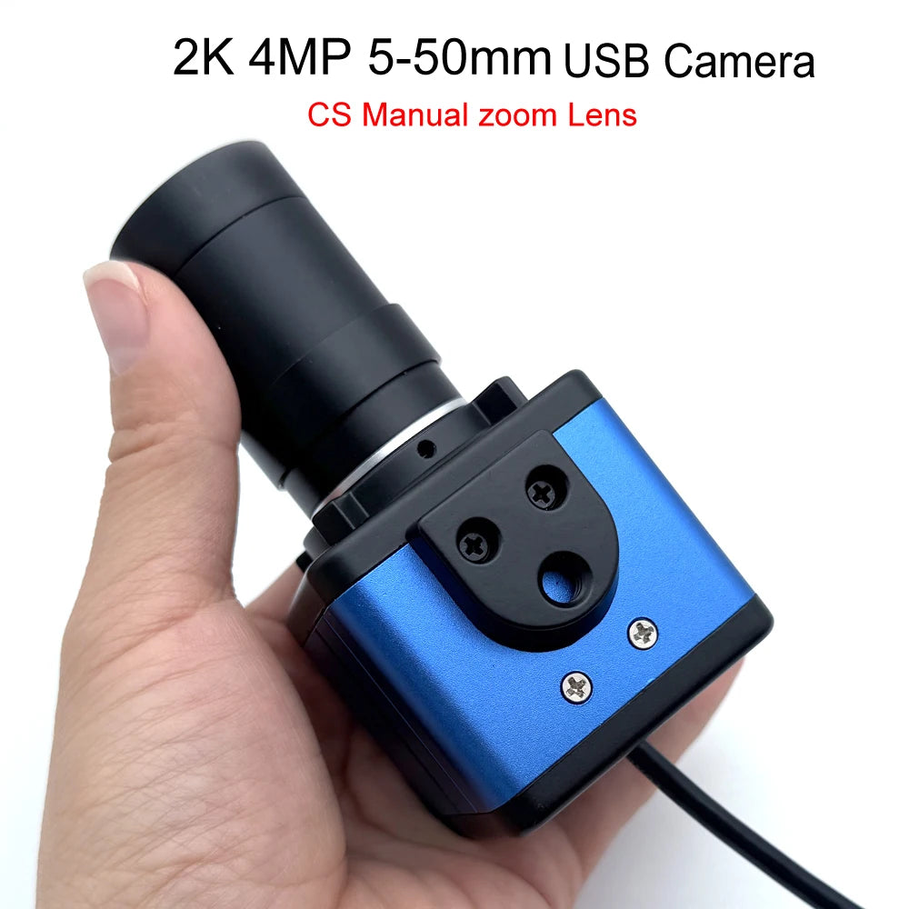 USB UVC Camera, 2K/4K and Lens Options