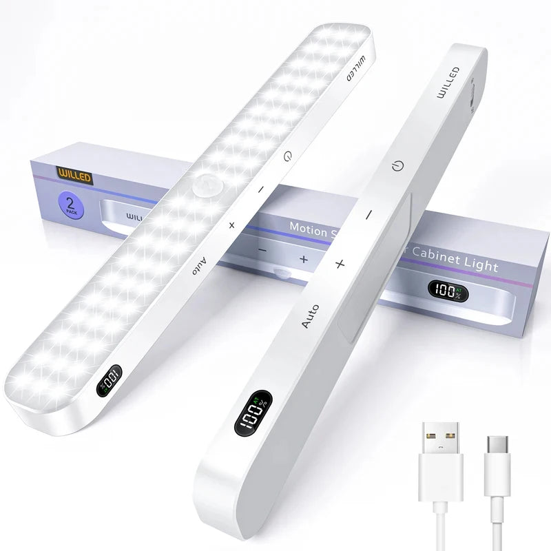 Rechargeable Motion-Sensor Cabinet Light Bar