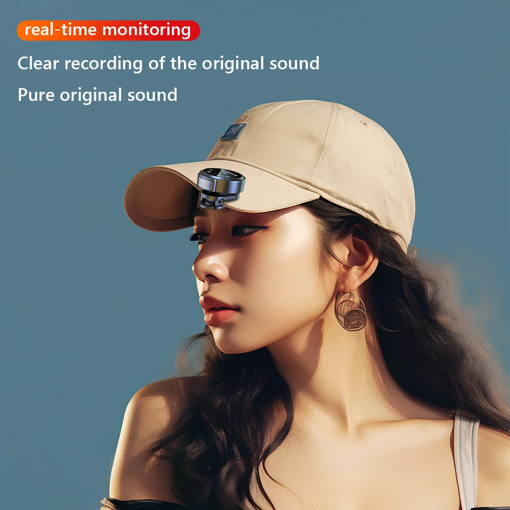 For Xiaomi Wireless Lavalier Lapel Microphone iPhone iOS/Android Type-C Phone Live Game Recording Interview with Magnetic Clip