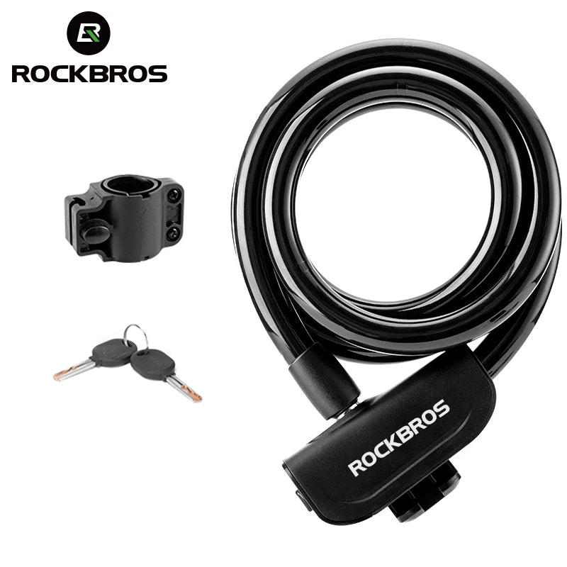 Steel Cable Bike Lock with Keyless Quick Lock