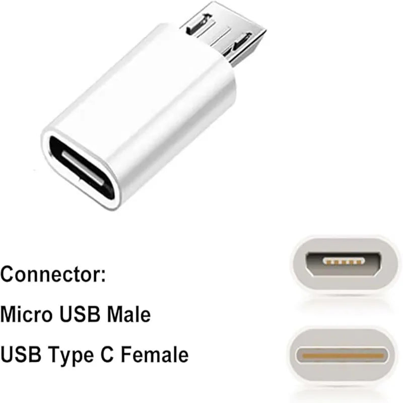 Sada 8 adaptérů USB-A, USB-C a Micro-USB