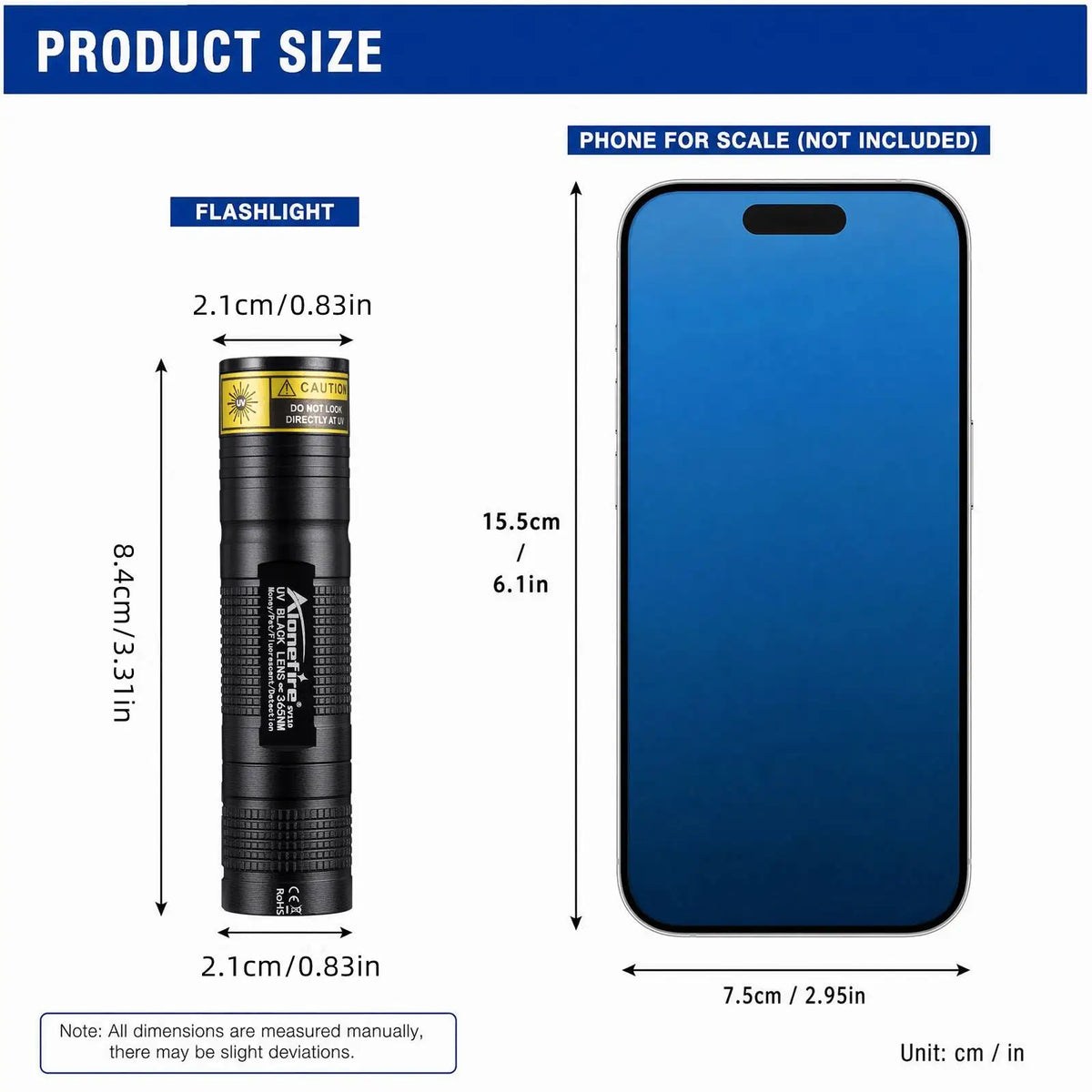 Torcia UV Mini 365nm/395nm, USB ricaricabile, essiccazione UV per colla, torcia, rilevamento ON, peli di gatto/ cane, urina, tinea, monete, lucerne scorpioni
