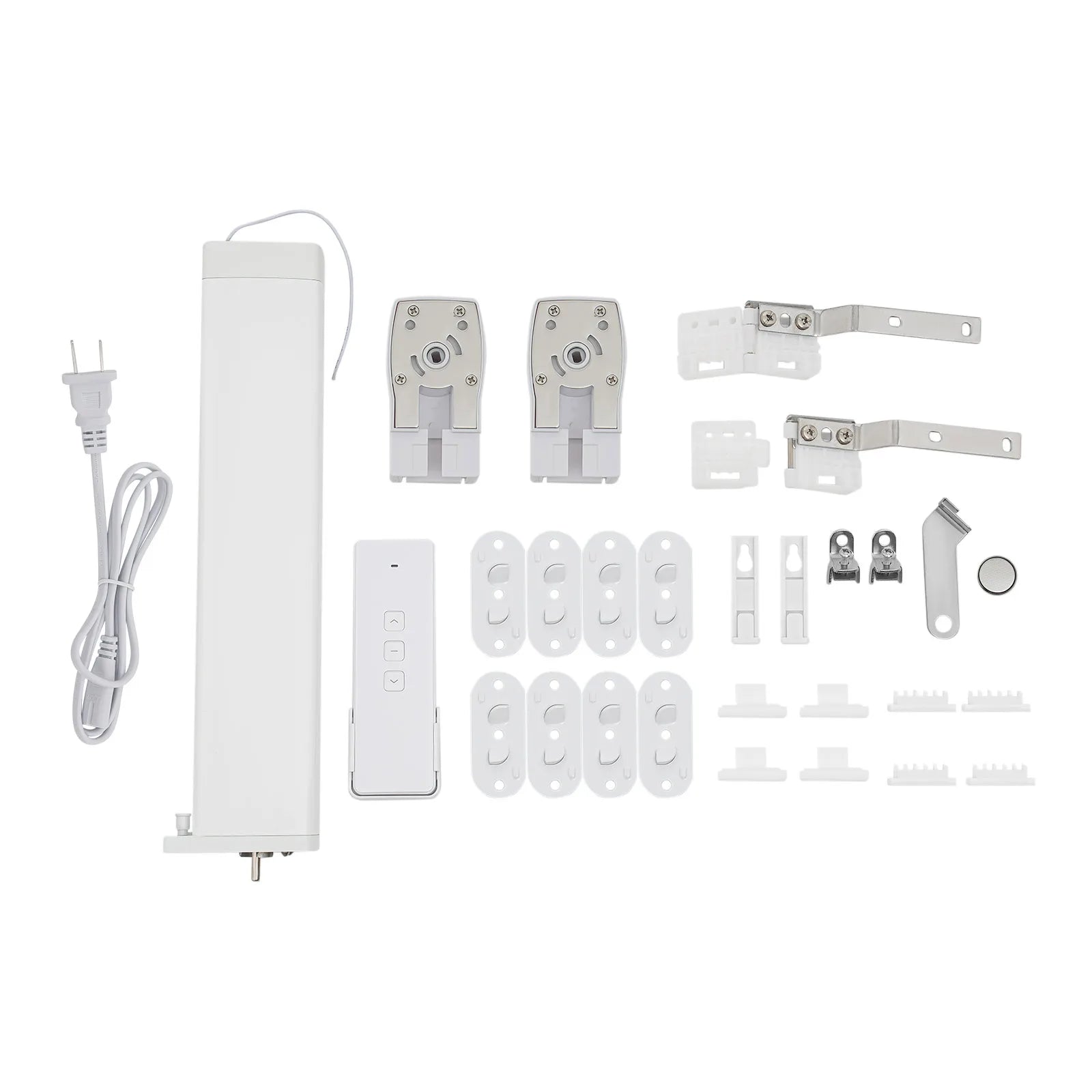 Smart Motorized Curtain Track with Remote, Timer & Quiet 13ft Rail