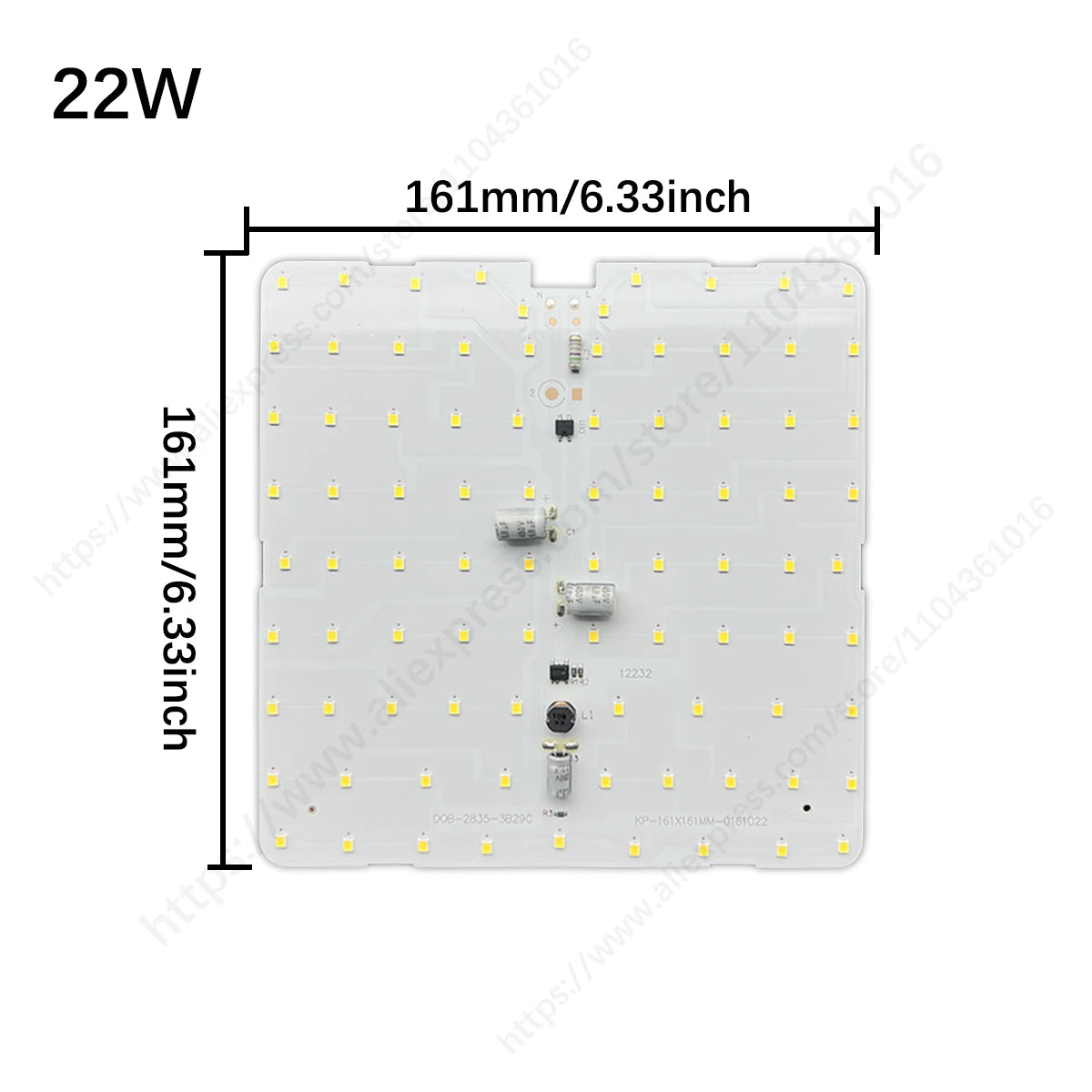 Варианти на LED модул за таванно осветление 220 V