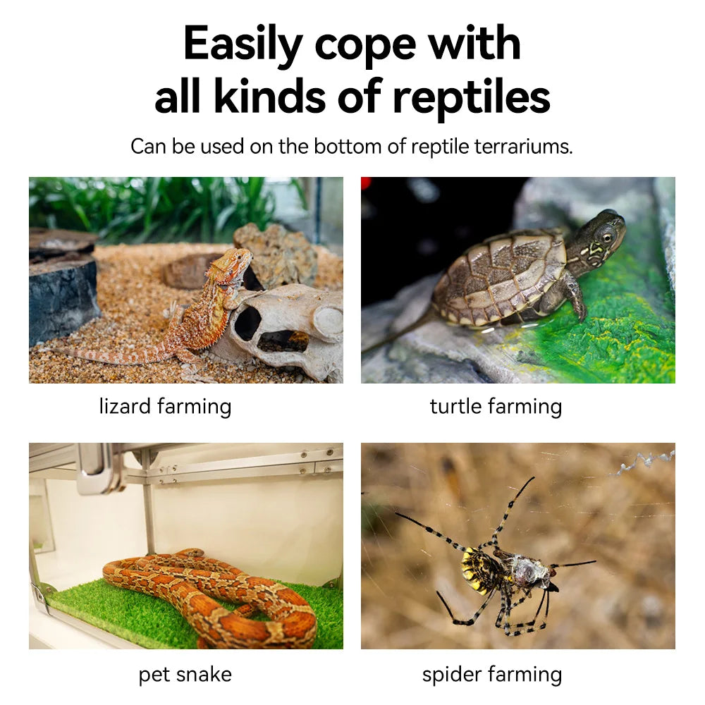 Reptile Heating Cable, 4–9 m Options