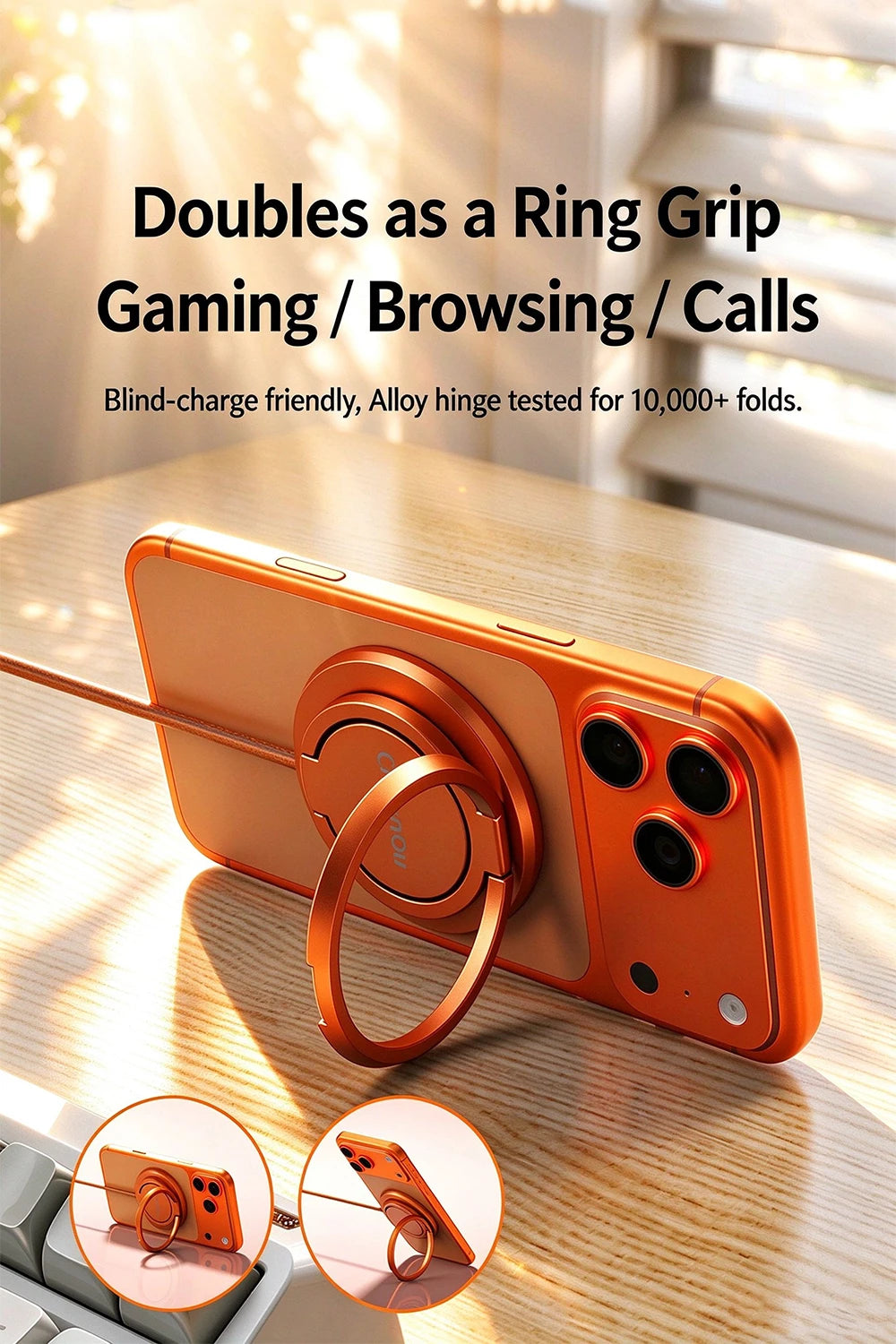 Wireless Charger Charging Station 25W Qi2.2 Fast Charge Compatible with iPhone 18/17/16 Pro Max Huawei Xiaomi and iPad airpods