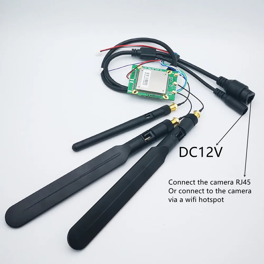 4G Module for IP Camera Router WiFi AP CCTV with Dual LAN and Micro SIM