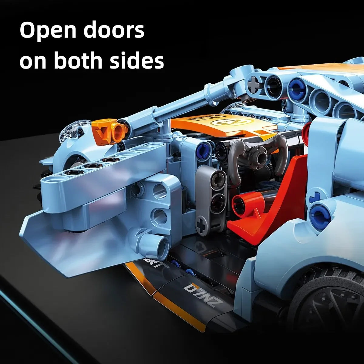 Építőkockák Város Sebesség Autó Ünnepi Ajándékozás Versenyjármű Kockák Szuper Versenyzők Téglák Játékok Gyerek Fiú Születésnap Gyerek Ajándék