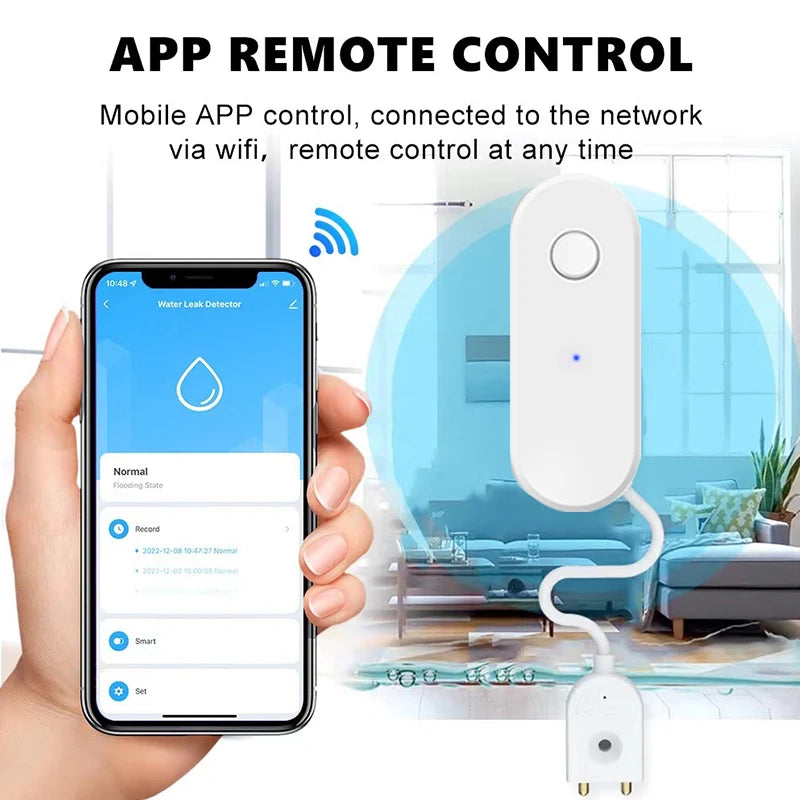 Tuya-wifiwaterleksensor, Smart Life