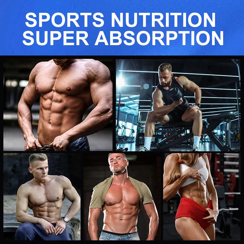 Creatine Monohydrate Supplement Capsules