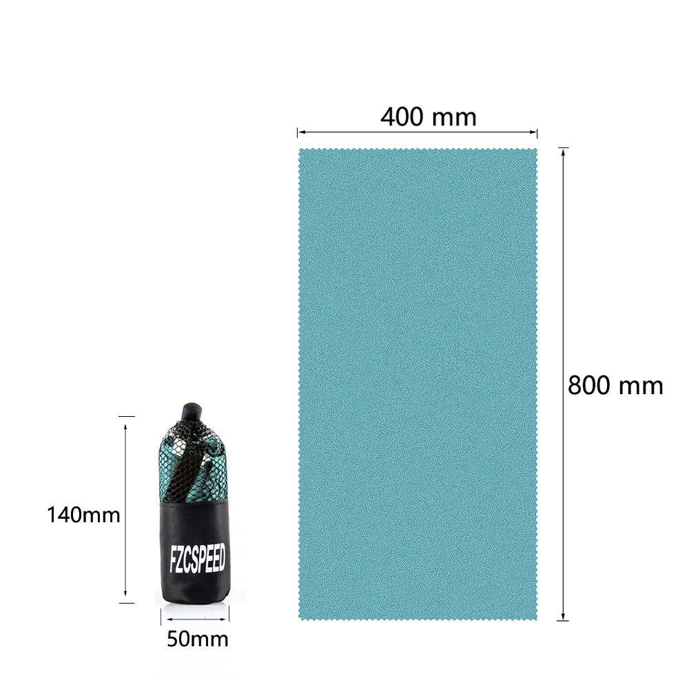 Seyahat, Spor ve Açık Hava Kullanımı İçin Hızlı Kuruyan Emici Banyo Havlusu