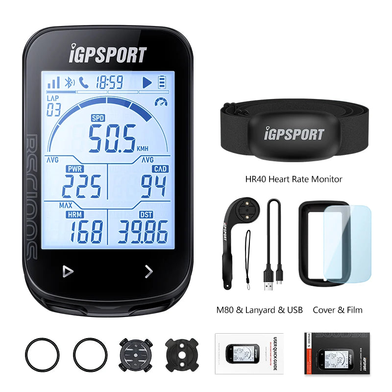 iGPSPORT BSC100S GPS Odometer Cycling Bike Computer Sensors Cycl Speedomet Riding Cycling Speedometer 2.6‘’ large screen