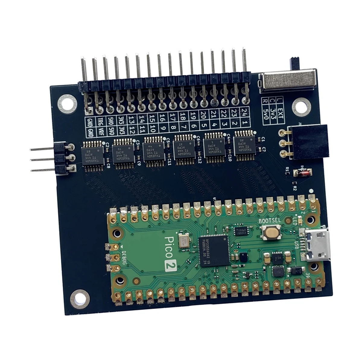 RP2350 Pico 2 Twenty-Four-Channel Logic Analyzer