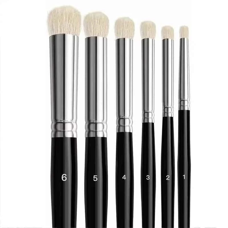 Miniature Painting Drybrush Set – 3 or 6 Brushes