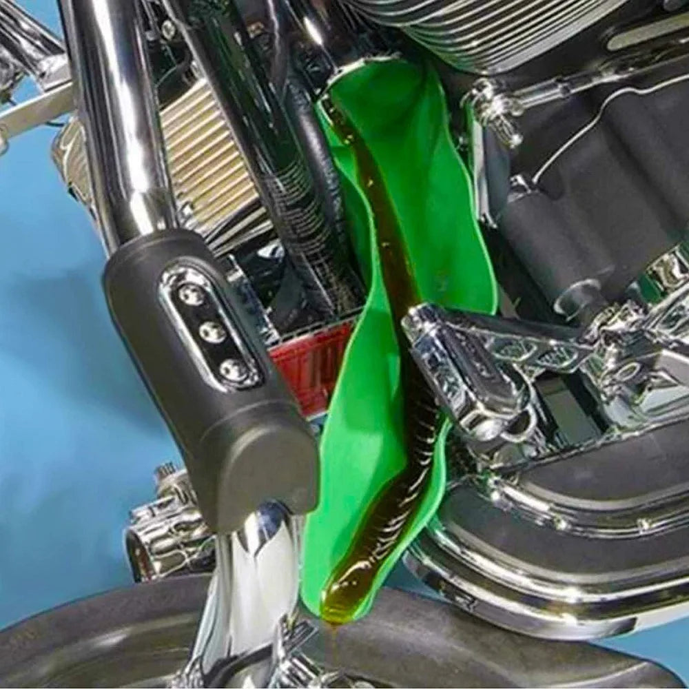 Any shape funnel oil guide plate, flexible drainage oil guide tool, foldable oil guide plate, multifunctional