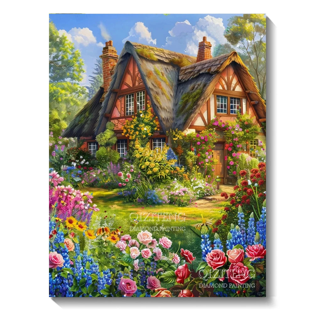 5D Forest Landscape Diamond Painting Kit