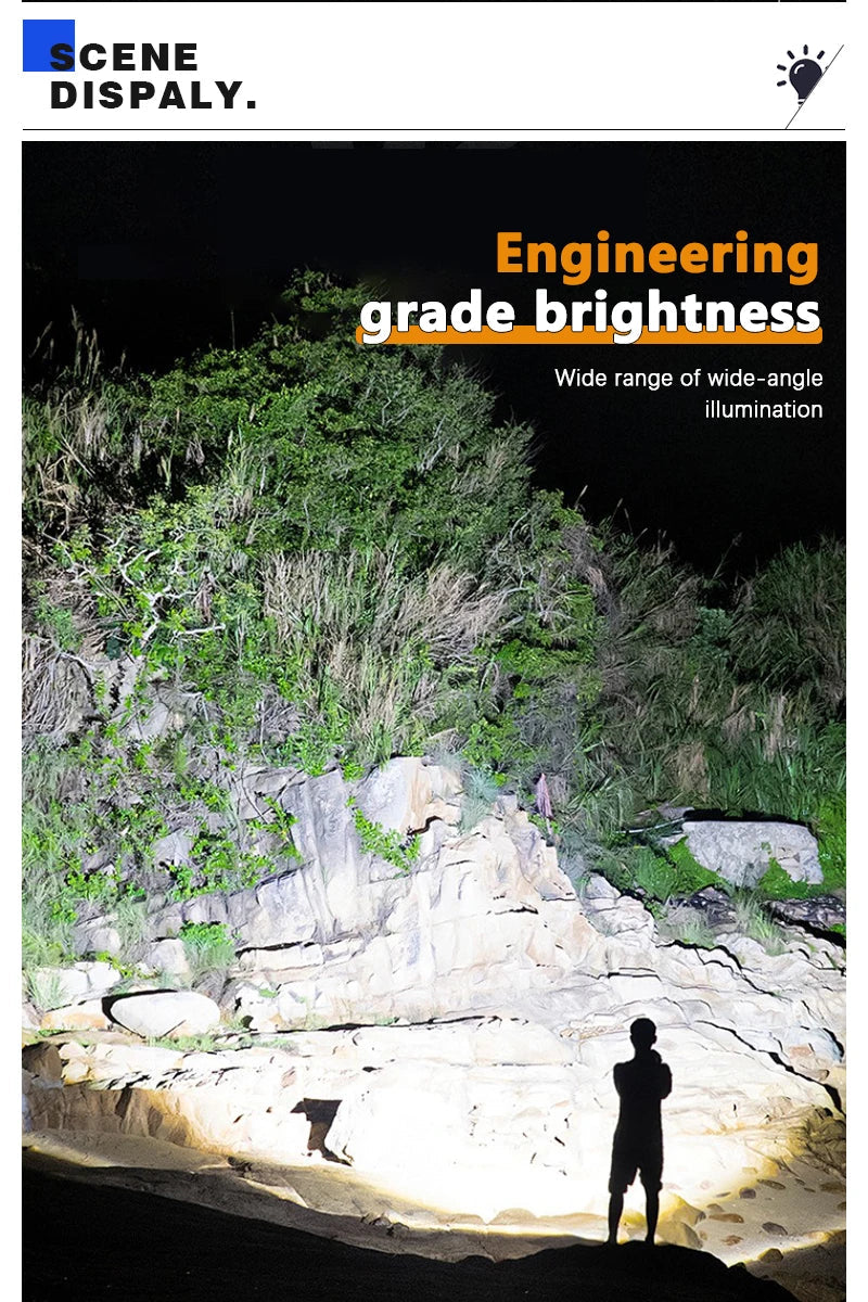 LED Flood Light Waterproof Outdoor Spotlight 🌟