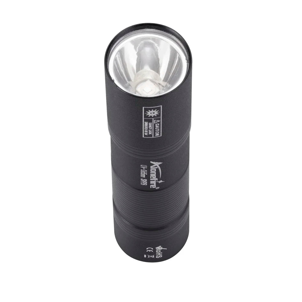 SV98 ladattava 365 nm UV-taskulamppu