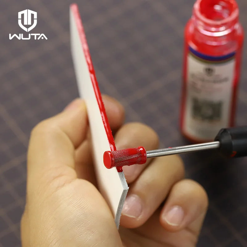 Rodillo de pintura para borde de cuero y opciones de caja de pintura