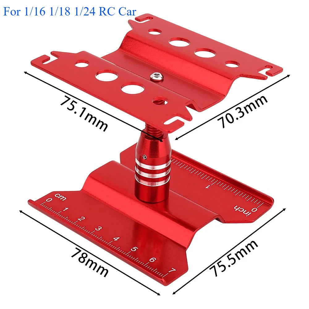 Rotating Aluminium RC Car Repair Stand, Mini & Large Options