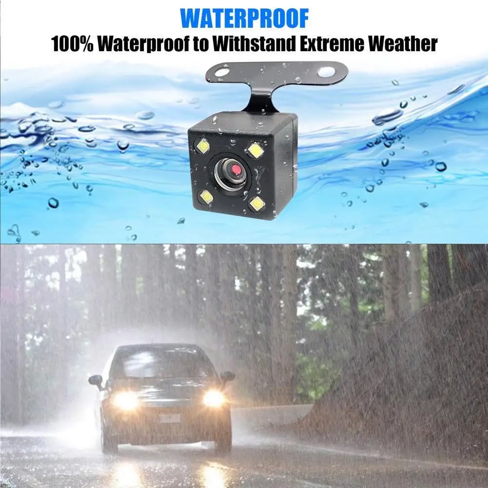 5-Pin 12-LED Rear-View Camera, Optional 6 m Cable