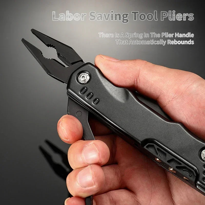 Hammer, Wrench and Pliers Multitool with Sheath