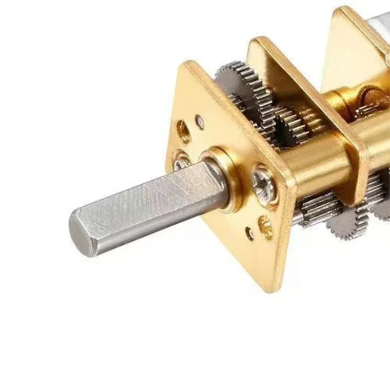 Micro-moteur à engrenages métalliques GA12-N20, 3 V, 6 V ou 12 V