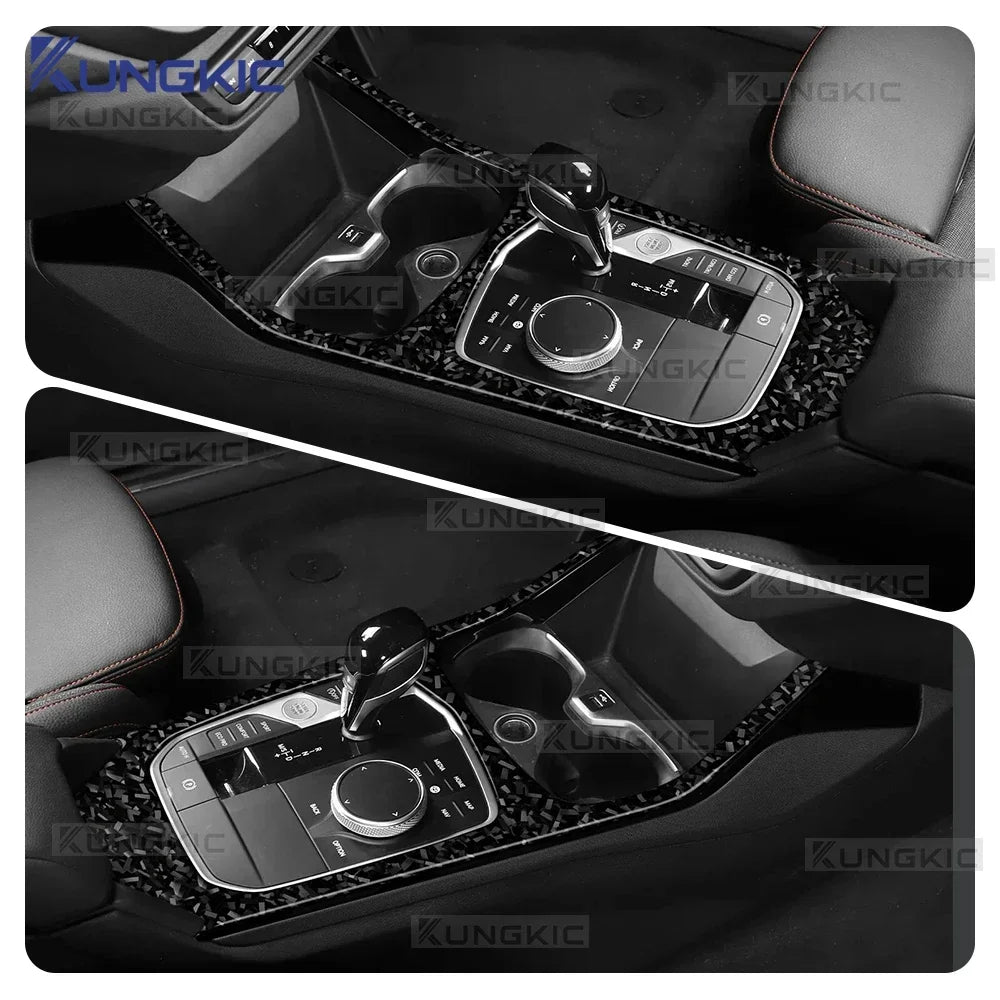 BMW 1 Series F40 / 2 Series F44 Carbon Fiber Gear Panel Trim